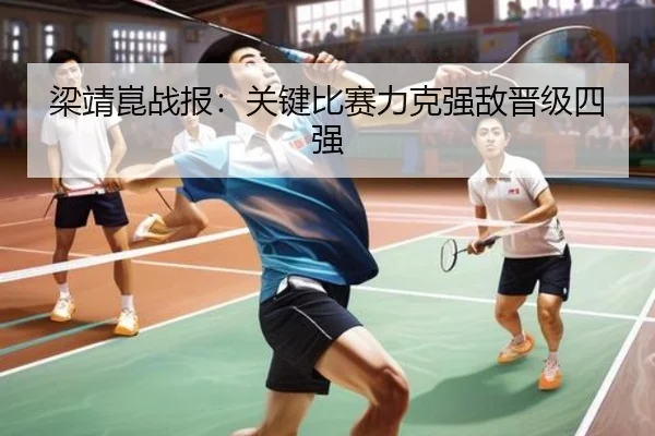 梁靖崑战报：关键比赛力克强敌晋级四强